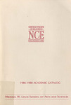 National College of Education Academic Catalog, Michael W. Louis School of Arts and Sciences, 1986-88