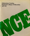 National College of Education Admissions Catalog, 1977-78