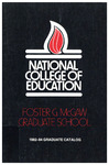 National College of Education Graduate Catalog, 1982-84