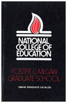 National College of Education Graduate Catalog, 1980-82