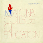 National College of Education Undergraduate Bulletin, 1970-71