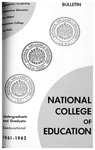 National College of Education Bulletin, 1961-62