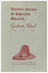 National College of Education Graduate Bulletin, 1953-55