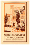 National College of Education Bulletin, 1933-34