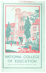 National College of Education Bulletin, 1932-33 by National College of Education