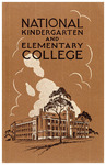 National Kindergarten and Elementary College Bulletin, 1929-30