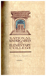 National Kindergarten and Elementary College Catalog, 1923-24