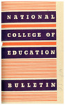 National College of Education Bulletin, 1949-50