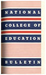 National College of Education Bulletin, 1943-44