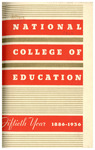 National College of Education Bulletin, 1936