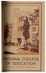 National College of Education Bulletin, 1931-32 by National College of Education