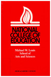 National College of Education Academic Catalog, Michael W. Louis School of Arts and Sciences, 1983-84 by National College of Education