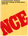 National College of Education Undergraduate Bulletin, 1975-76