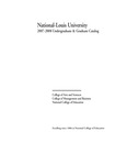 National-Louis University Undergraduate and Graduate Course Catalog, 2007-2008 by National-Louis University